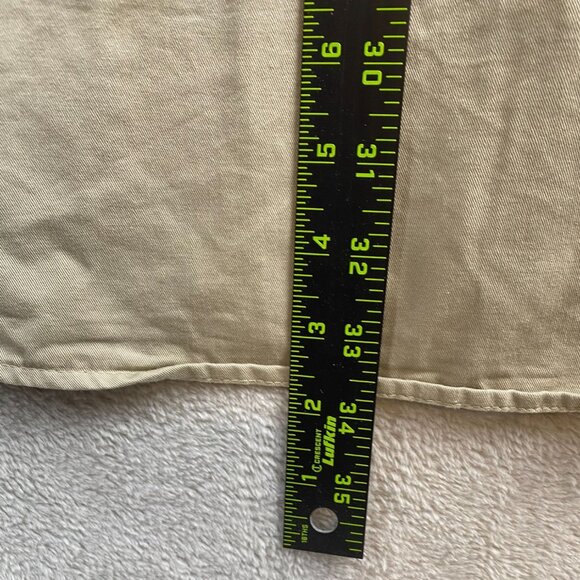 Steve & Barrys Mens XXL Beige Button-Down Long Sleeve Shirt NWT - Picture 6 of 9